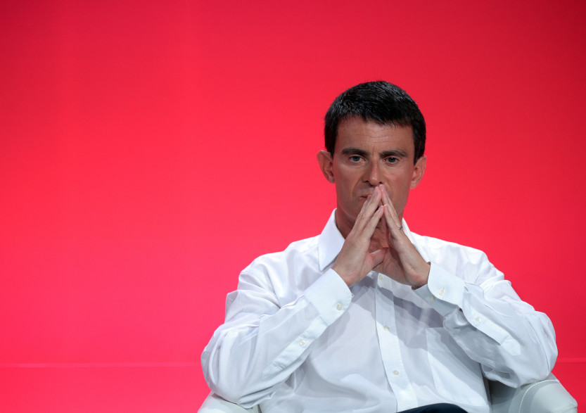 Manuel Valls, le 31 août 2014