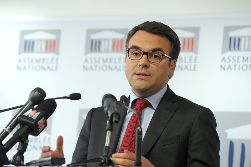 Thomas Thévenoud à l'Assemblée nationale le 24 avril 2014