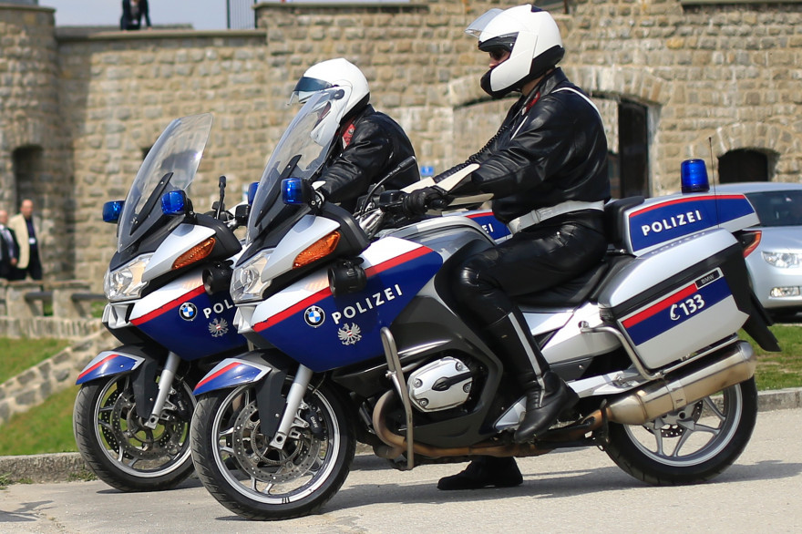 Officiers de police autrichienne, le 17 avril 2013. (archives)