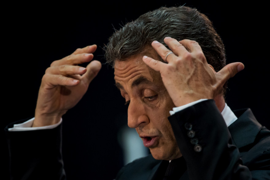 Nicolas Sarkozy en meeting à Lambersart le 25 septembre 2014