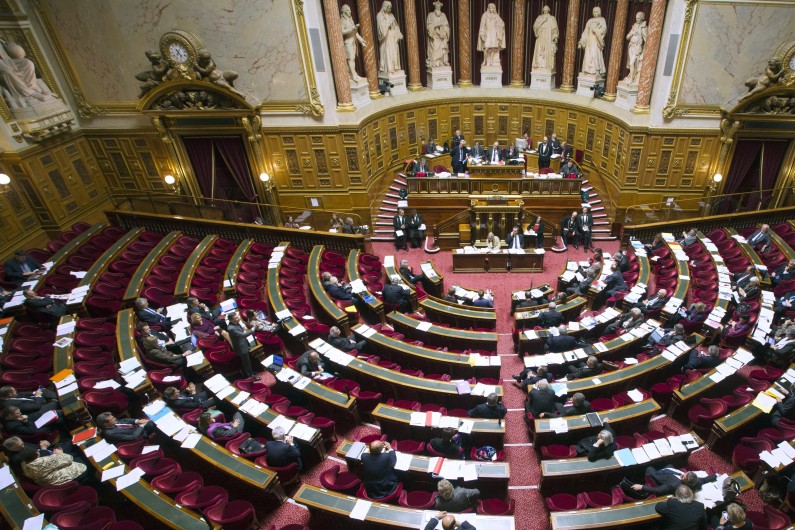 Vue du Sénat à Paris le 13 novembre 2012. (archives)