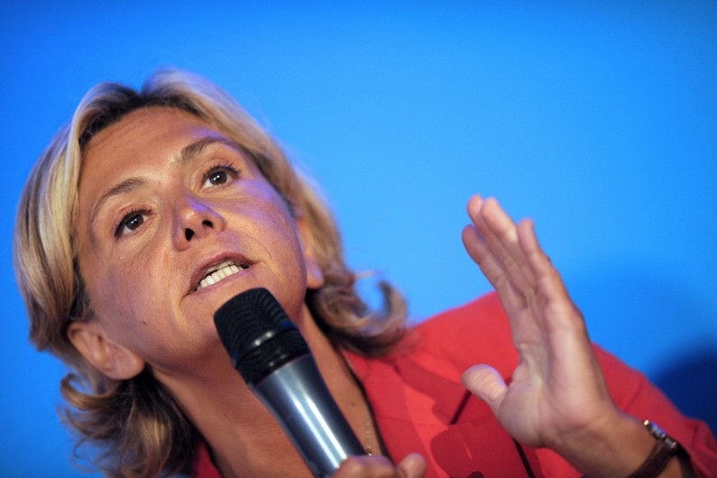 Valérie Pécresse à Rouez-en-Champagne, le 27 août 2014