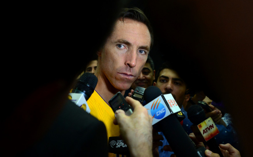 Steve Nash, le 29 septembre 2014, en Californie. (archives)