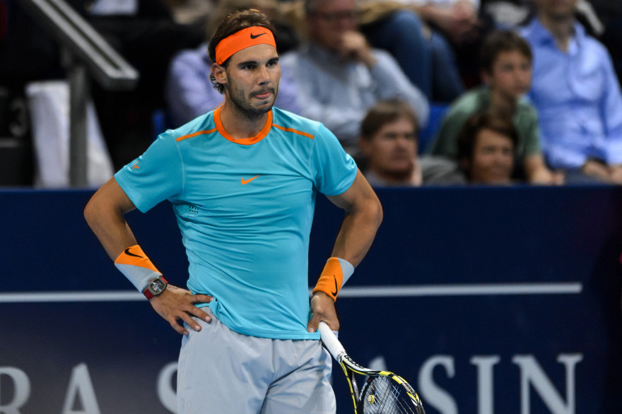 Rafael Nadal, le 24 octobre 2014