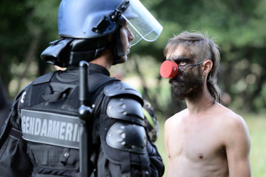 Opposition entre les forces de l'ordre et les opposants au barrage de Sivens, le 9 septembre. (archives)