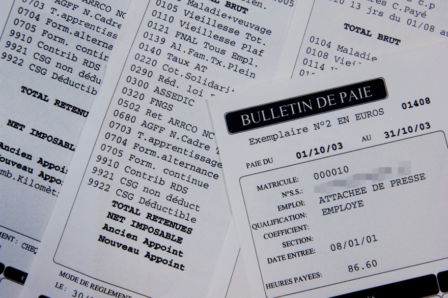 Le bulletin de paie sera simplifié à partir du 1er janvier 2015