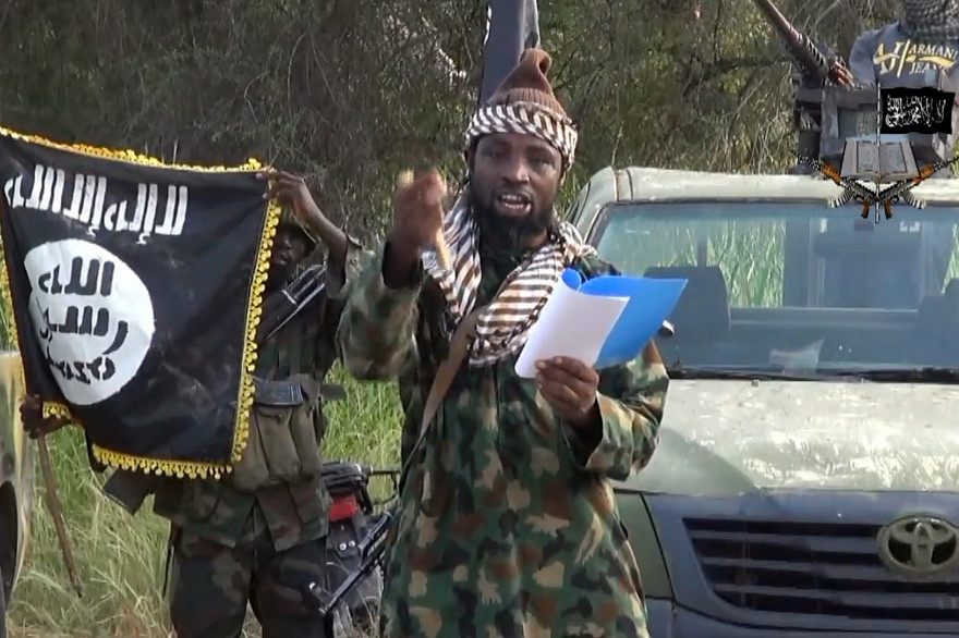Le chef de Boko Haram, Aboubakar Shekau, le 2 octobre 2014.