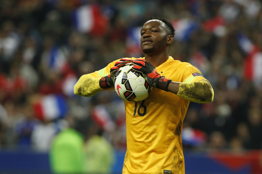 Steve Mandanda le 11 octobre 2014