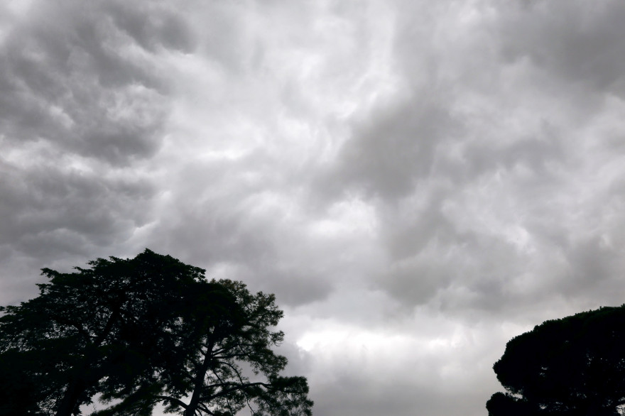 Un orage menace à Nice le 4 novembre 2014
