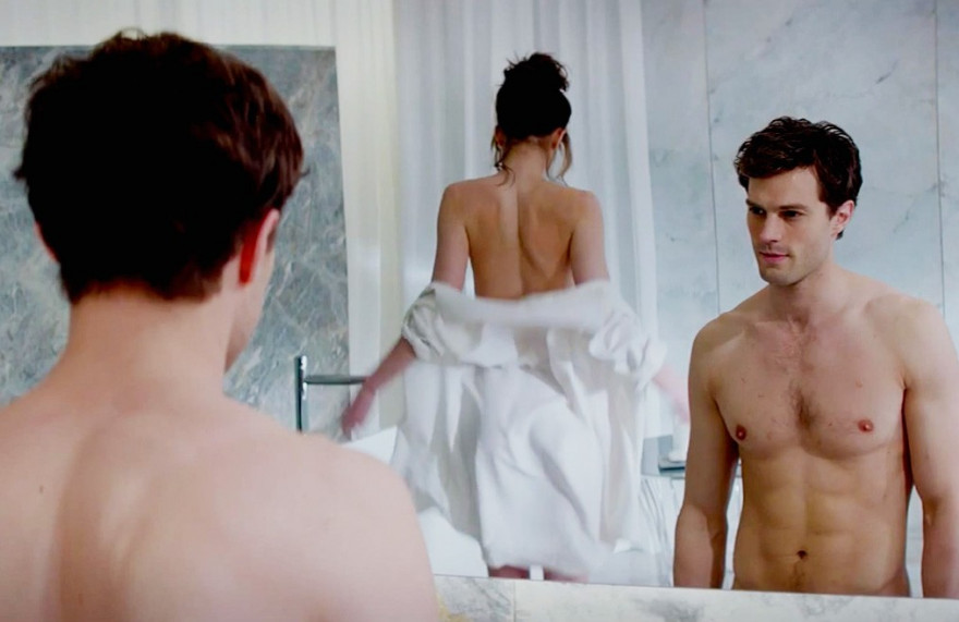 Jamie Dornan et Dakota Johnson, héros de "50 Nuances de Grey"