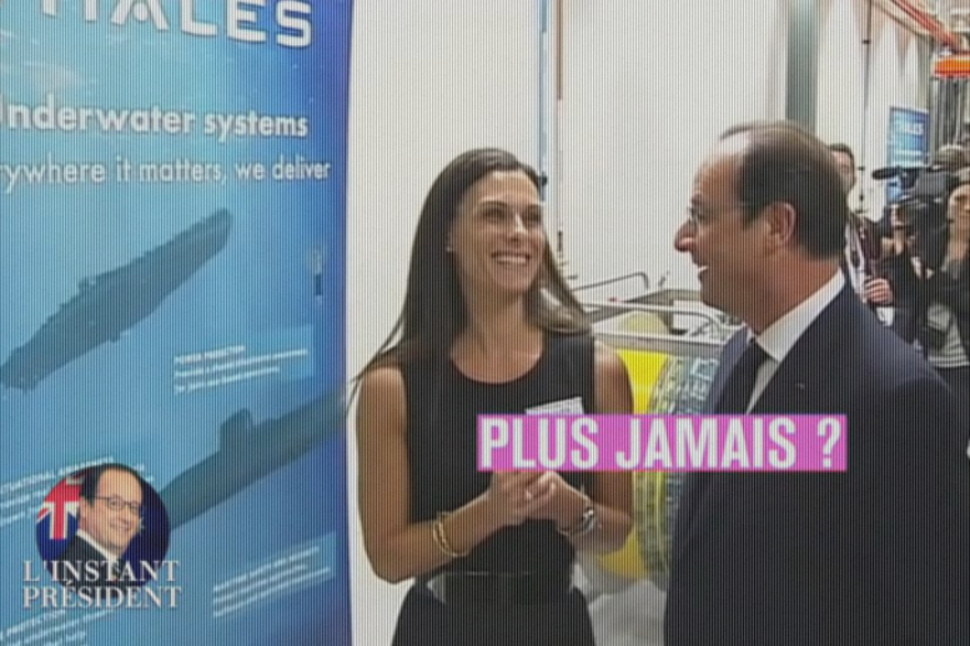 François Hollande en flagrant délit de drague en Australie