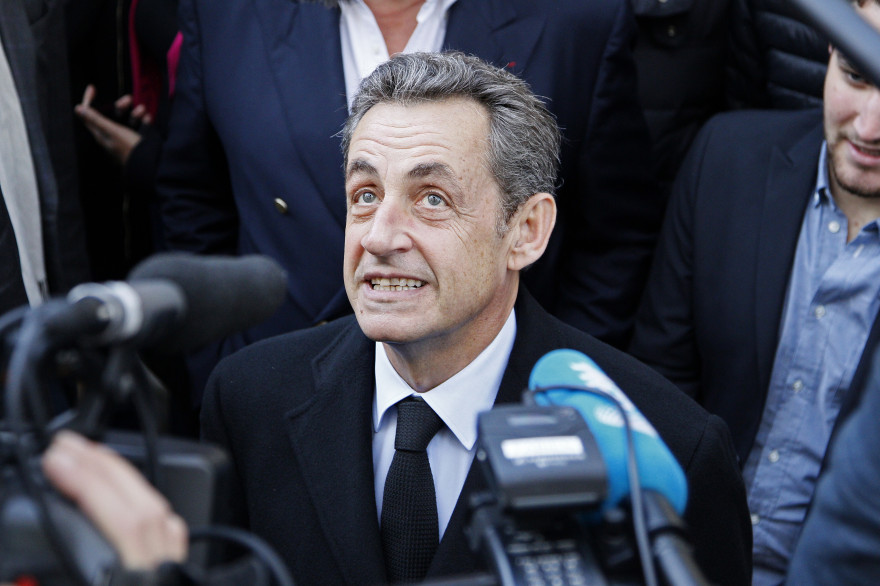 Nicolas Sarkozy à Paris, le 29 novembre 2014.
