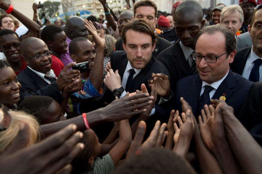 François Hollande à Dakar, le 29 novembre 2014.