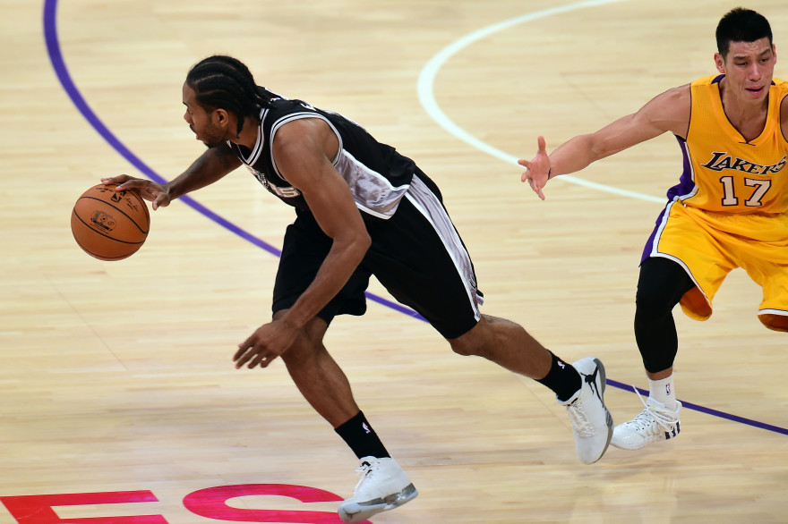 Kawhi Leonard le 14 novembre 2014 à Los Angeles