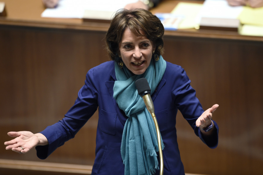 Marisol Touraine, ministre des Affaires sociales et de la Santé, le 21 octobre 2014 à l'Assemblée nationale (archives)