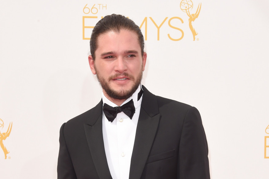 Kit Harington lors de la cérémonie des Emmy Wards à Los Angeles, le 25 août 2014