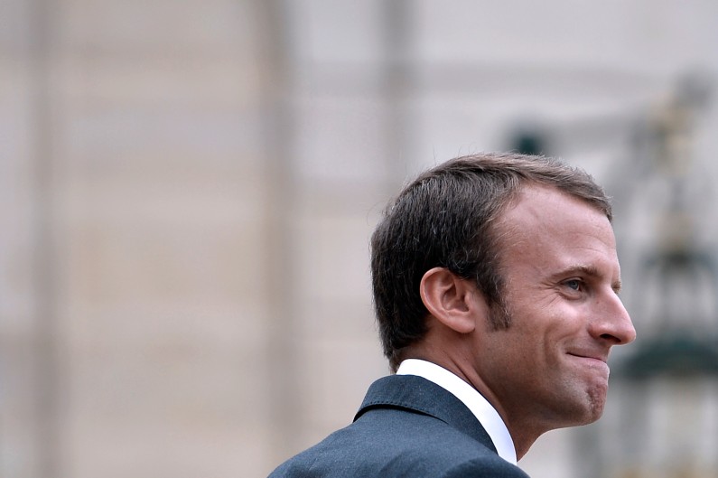 Emmanuel Macron, le 27 août 2014, à L'Elysée. (archives)