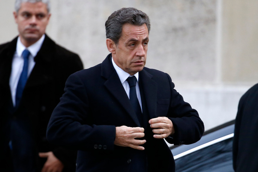 Nicolas Sarkozy à Paris, le 8 décembre 2014.