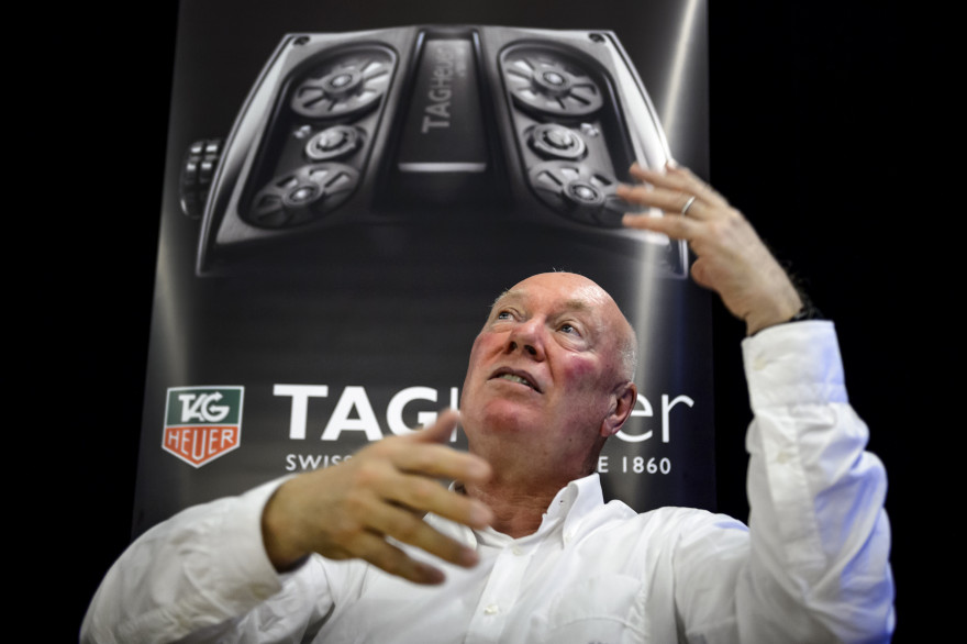 Le chef du pôle horloger de LVMH, numéro un par intérim de Tag Heuer, Jean-Claude Bivet
