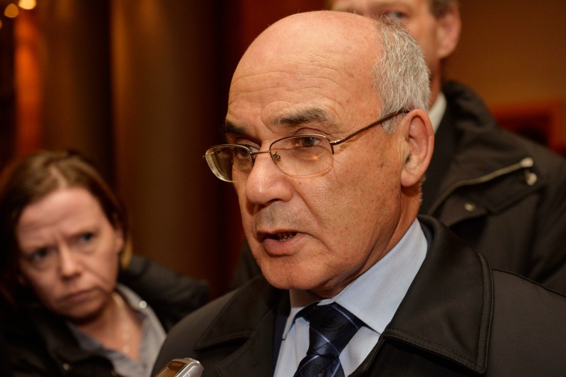 Youcef Yousfi, le ministre algérien de l'Energie, le 26 novembre 2014 en Autriche.