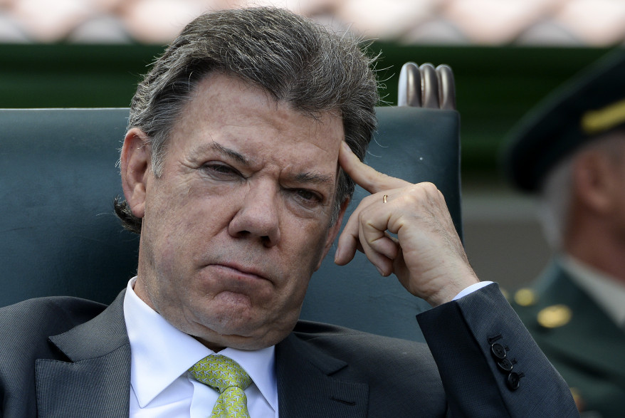 Juan Manuel Santos sera reçu par François Hollande et Manuel Valls.