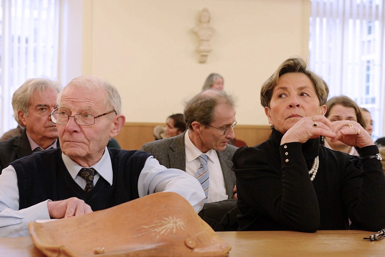 Pierre et Viviane Lambert, les parents de Vincent Lambert le 15 janvier 2014
