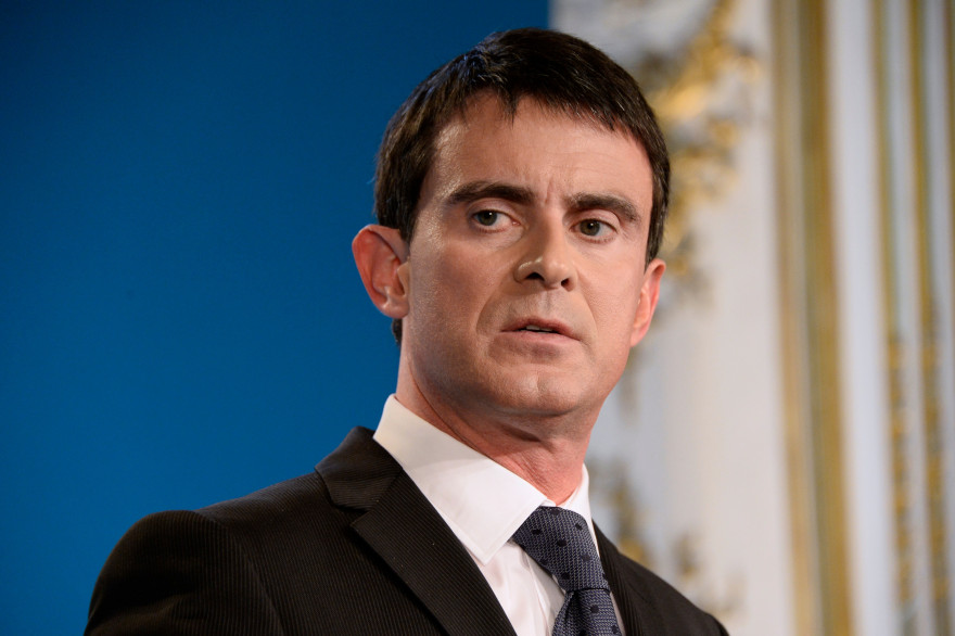 Manuel Valls le 7 janvier 2015.
