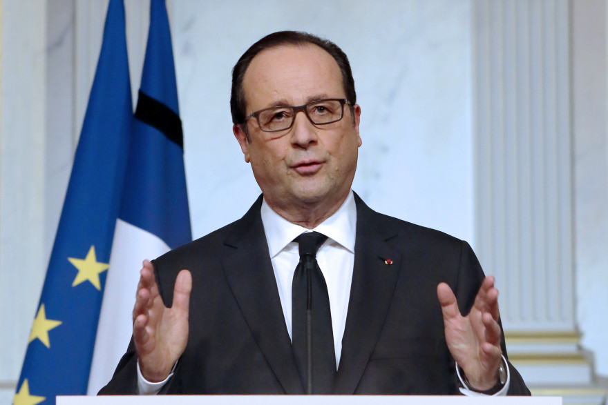 François Hollande, lors de son allocution, le 9 janvier 2015