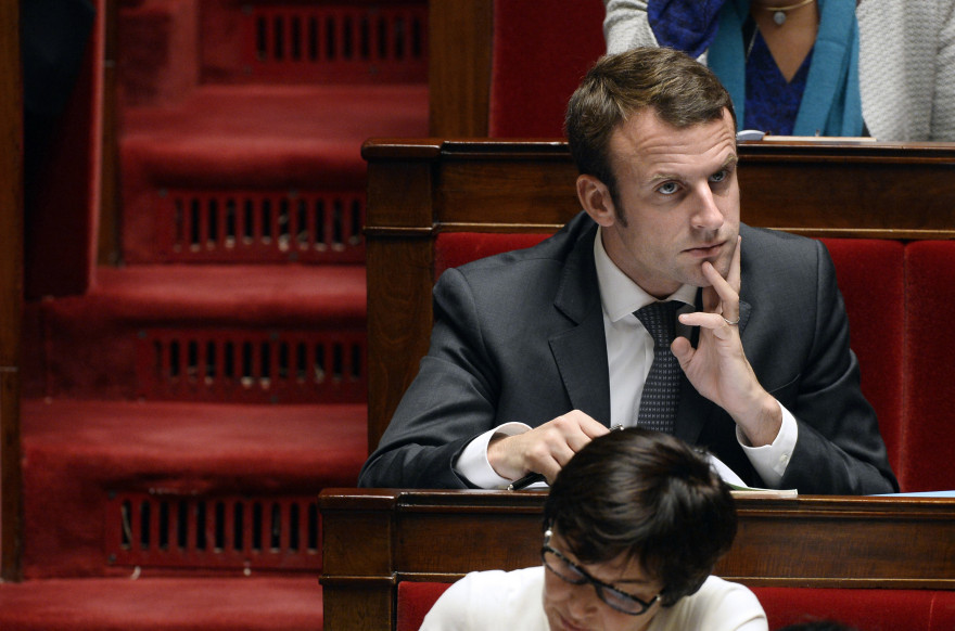 Emmanuel Macron à L'Assemblée nationale (illustration)