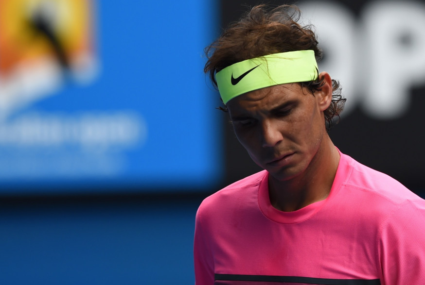 Rafael Nadal le 27 janvier 2015 à Melbourne