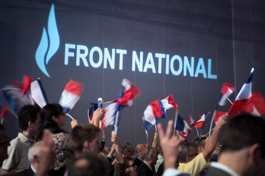 Un meeting du Front national à Marseille le 15 septembre 2013 (illustration).