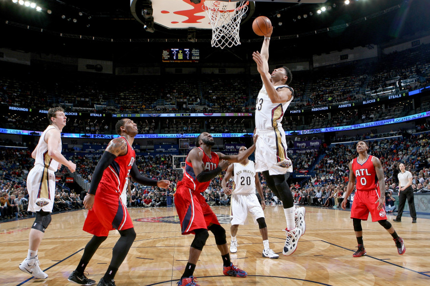 Anthony Davis a été l'artisan de la victoire des Pelicans avec 29 points marqués et 13 rebonds, lundi 2 février, à La Nouvelle-Orléans.