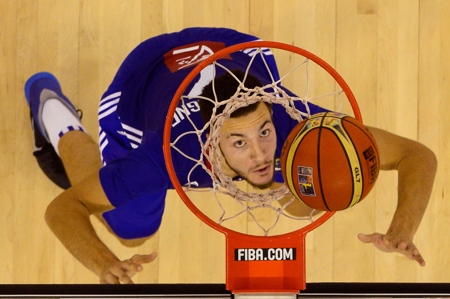 Joffrey Lauvergne vient de résilier son contrat avec le club russe du Khimki Moscou (archives).