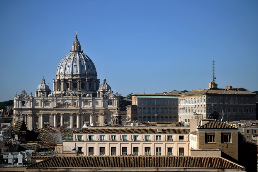 La basilique du Vatican à Rome (illustration)