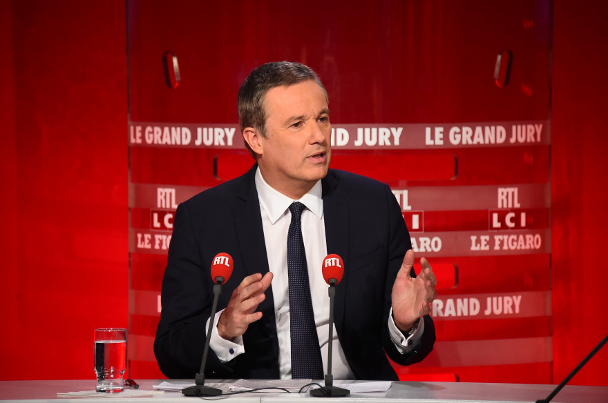Nicolas Dupont-Aignan, invité du Grand Jury, le 22 février 2015