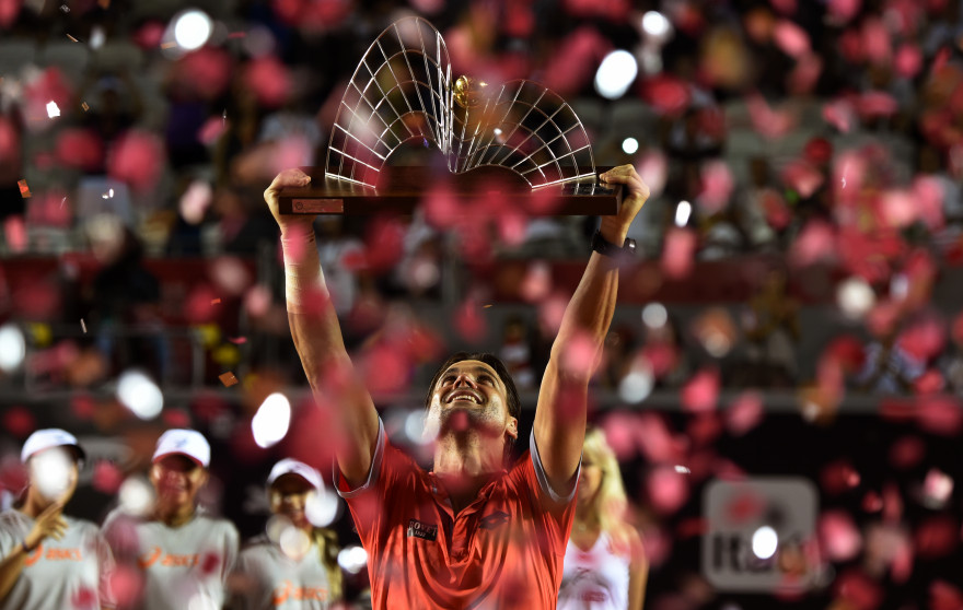 David Ferrer le 22 février 2015 à Rio