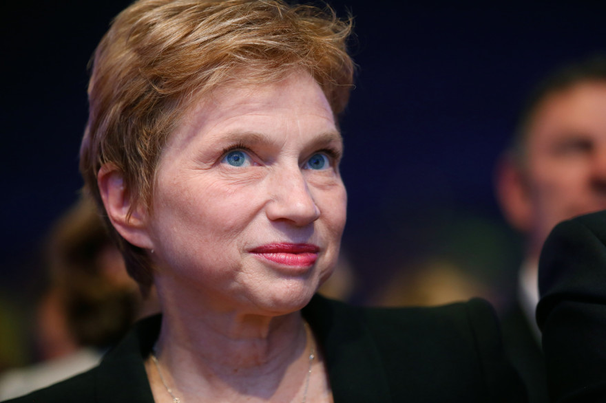 L'ancienne présidente du Medef Laurence Parisot le 24 mai 2014 (archives).
