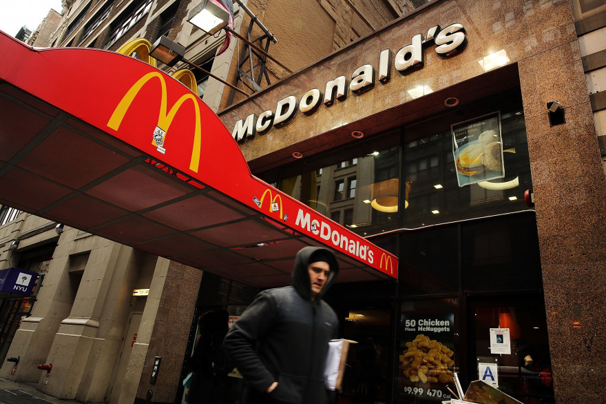 Une enseigne de McDonald's à New York (illustration).