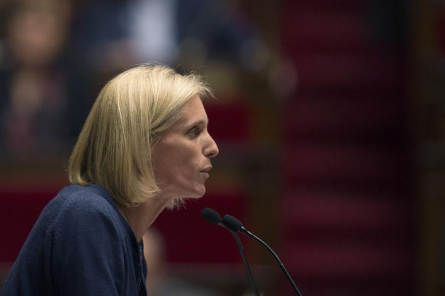 Ségolène Neuville, candidate dans le canton de Canigou en ballottage favorable face au binôme UMP
