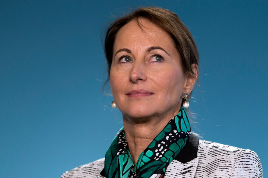 Ségolène Royal lors d'une conférence de presse, le 4 février 2015, à Paris (archives).