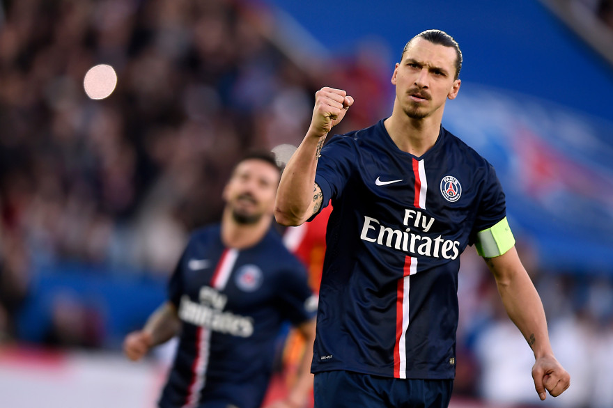 Zlatan a marqué le 2e but du PSG sur penalty