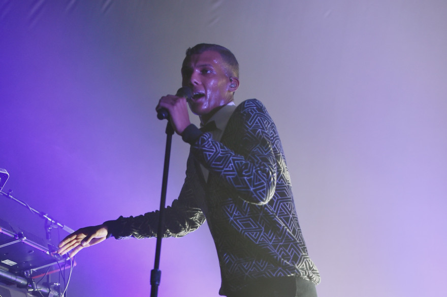 Stromae à New York en juin 2014, lors de son premier concert aux États-Unis