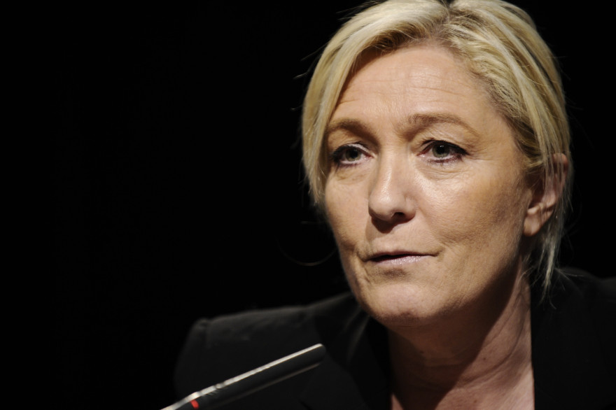 Marine Le Pen le 9 mars 2015.