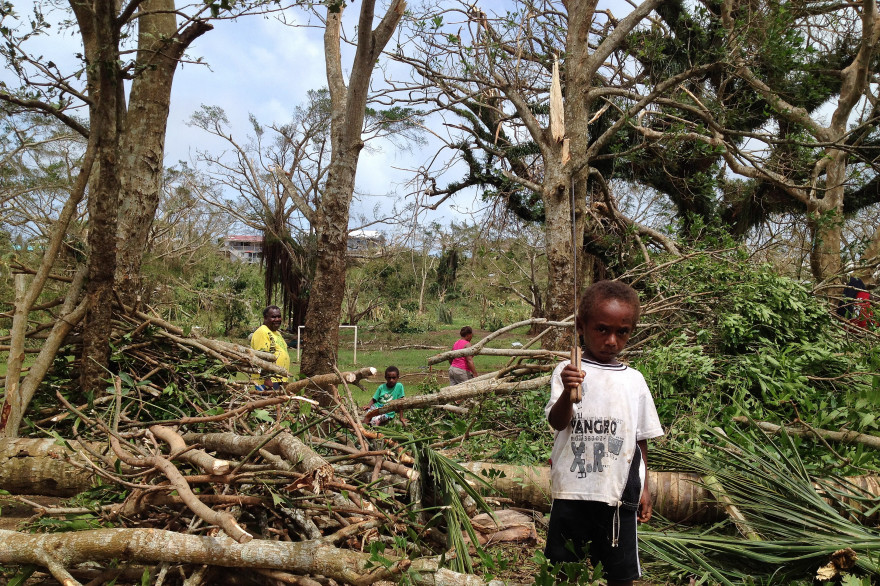Vanuatu le 14 mars 2015 (illustration)