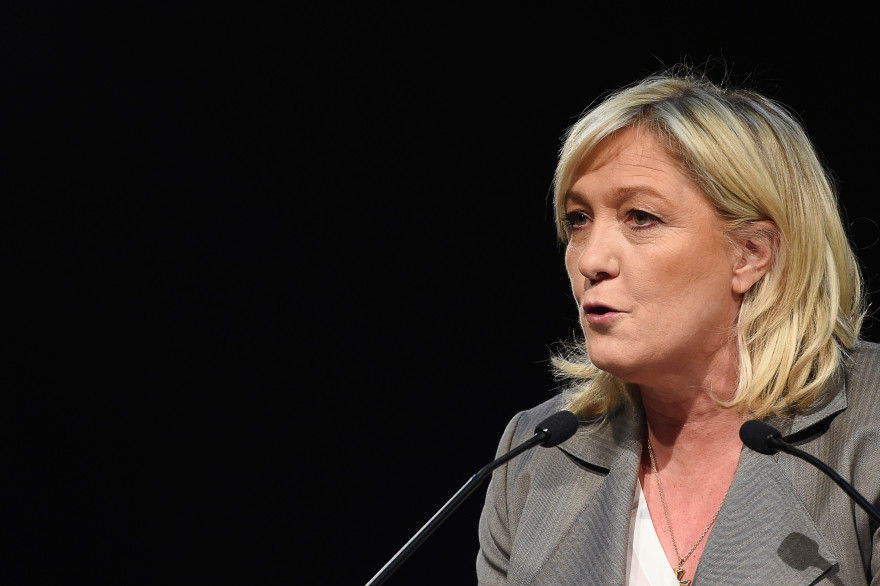 Marine Le Pen le 16 mars 2015 (archives).