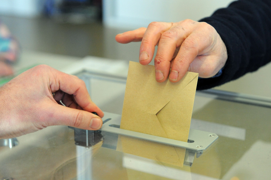 Un bulletin de vote (image d'illustration)