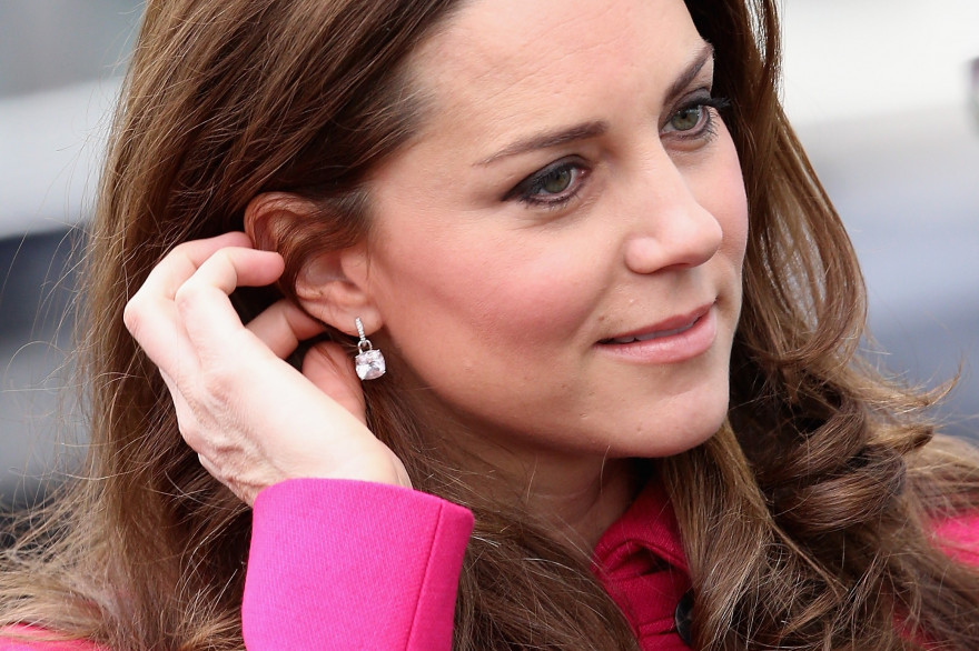 La Duchesse de Cambridge, Kate Middleton, le 27 mars 2015, à Londres.
