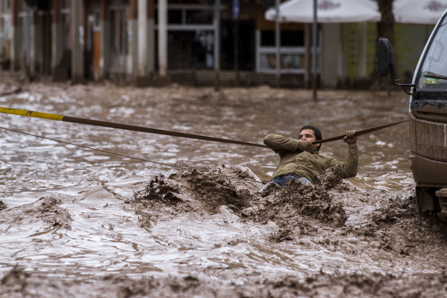 Des inondations au Chili le 26 mars 2015