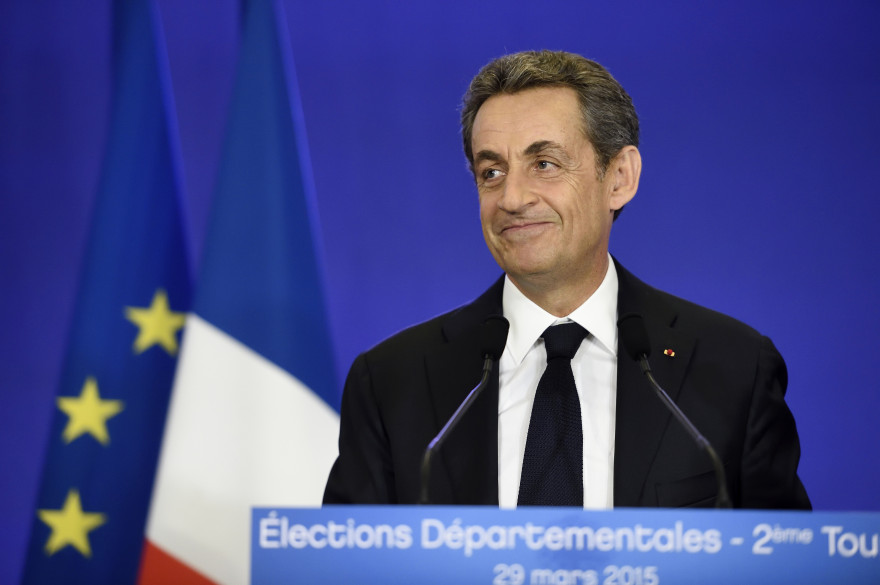 Nicolas Sarkozy le 29 mars 2015