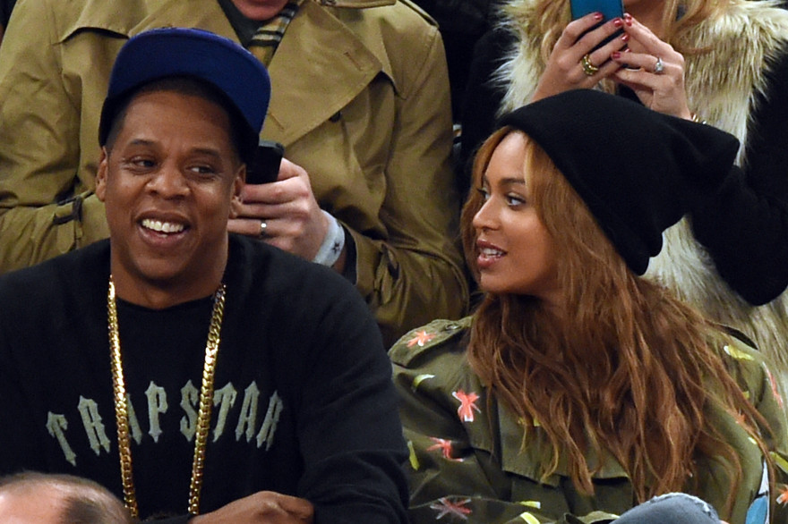 Jay-Z et Beyoncé le 15 février 2015 (archives)